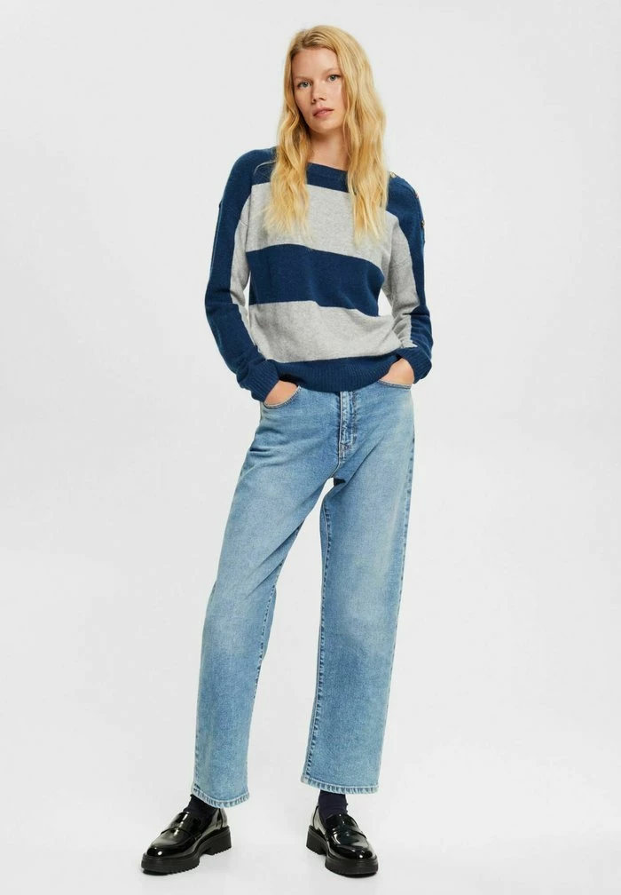 Esprit MIT WOLLE - Jumper - Petrol Blue - Image 2