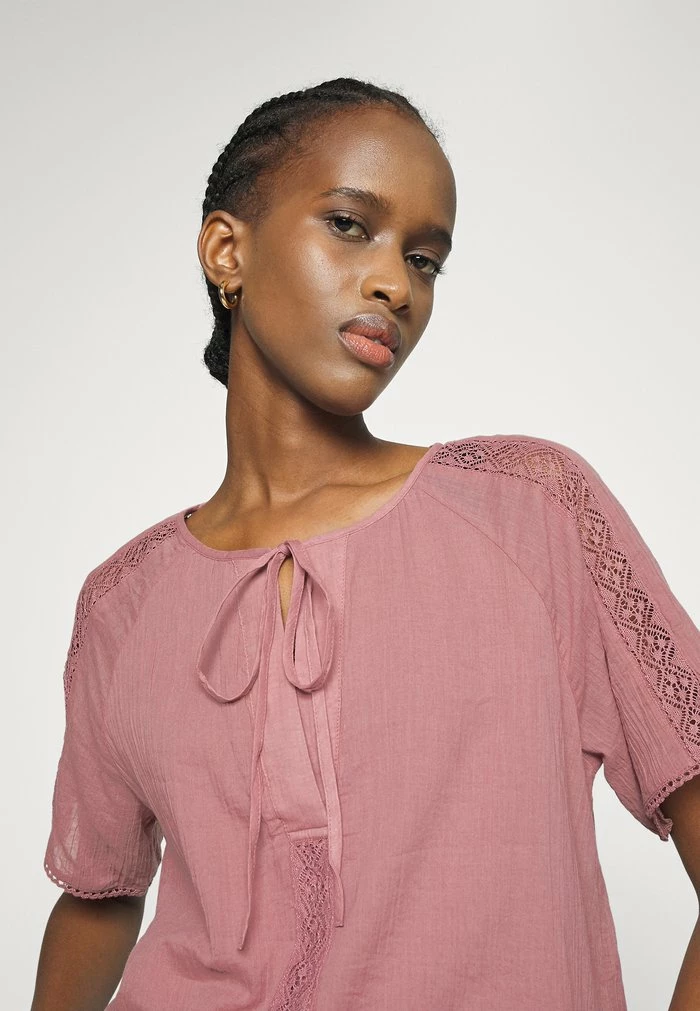 Esprit VOILE BLOUS - Blouse - Mauve - Image 4