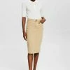 Esprit Pencil Skirt - Sand