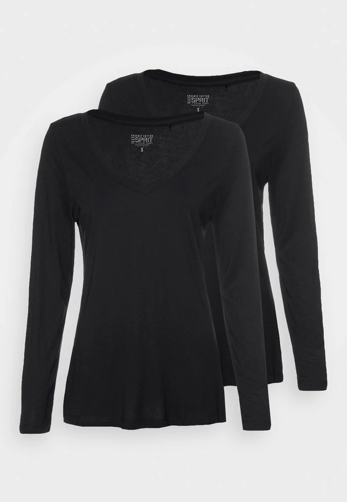 Esprit 2 PACK - Long Sleeved Top - Black - Image 3