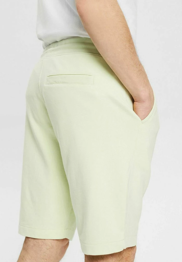 Esprit MIT LOGO PATCH - Shorts - Light Green - Image 5