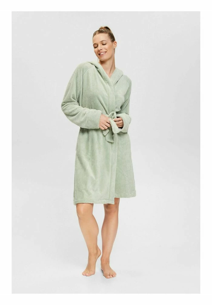 Esprit Dressing Gown - Soft Green - Image 2