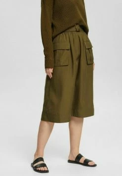 Esprit A-line Skirt - Dark Khaki