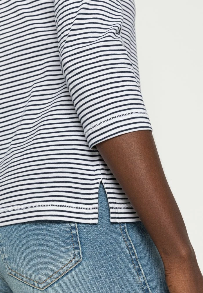 Esprit T LSLV SLUB STR - Long Sleeved Top - White - Image 5