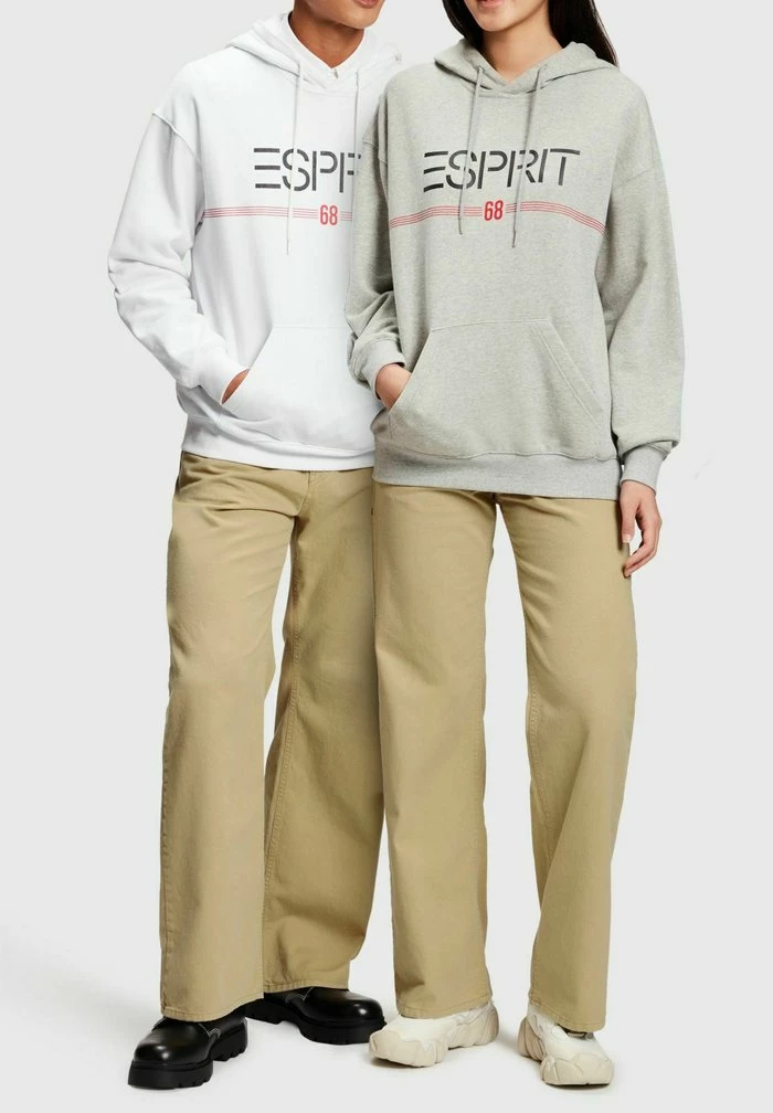 Esprit Straight Leg Jeans - Beige - Image 5