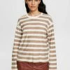 Esprit Long Sleeved Top - Taupe