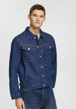 Esprit Denim Jacket - Blue Dark Washed