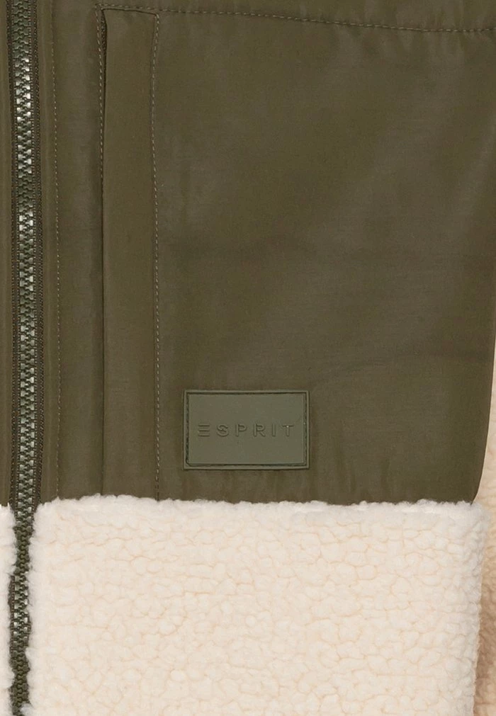 Esprit Fleece Jacket - Off White - Image 3