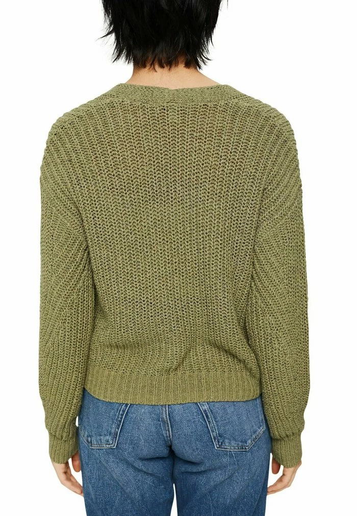 Esprit CARDIGAN - Cardigan - Light Khaki - Image 8