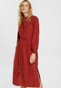 Esprit Shirt Dress - Terracotta