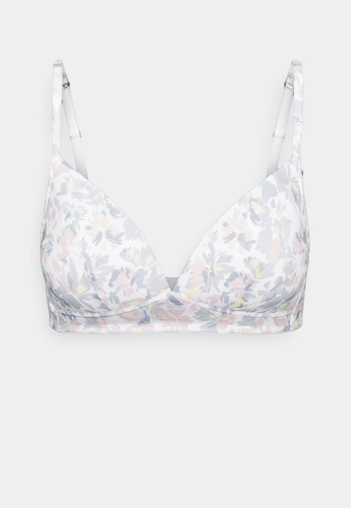 Esprit PRINTED PAR THE SOFT FIT WIRELESS PADDED - Triangle Bra - White