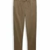 Esprit CURVY HIGH-RISE TENCEL - Chinos - Pale Khaki