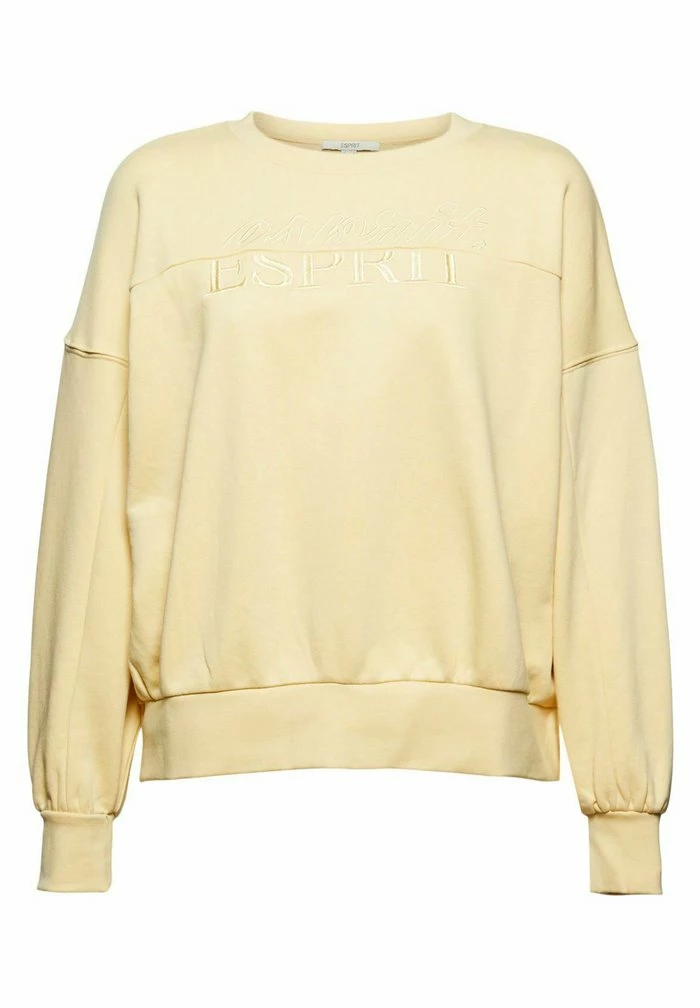 Esprit BESTICKTES - Sweatshirt - Pastel Yellow - Image 5