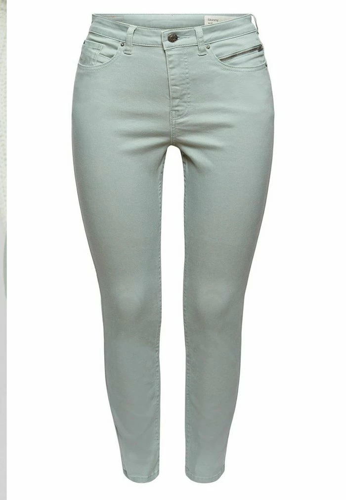 Esprit SKINNY - Trousers - Dusty Green - Image 9