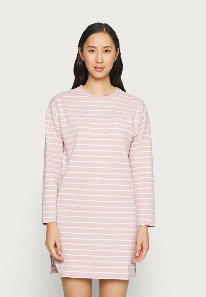 Esprit STRIPE NIGHTSHIRT - Nightie - Old Pink