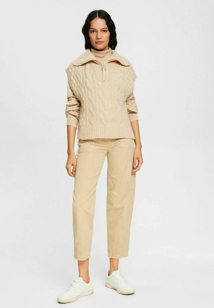 Esprit SUS CRG BANANA - Relaxed Fit Jeans - Cream Beige - Image 2