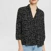 Esprit MIT RÜSCHENKANTE - Blouse - Black