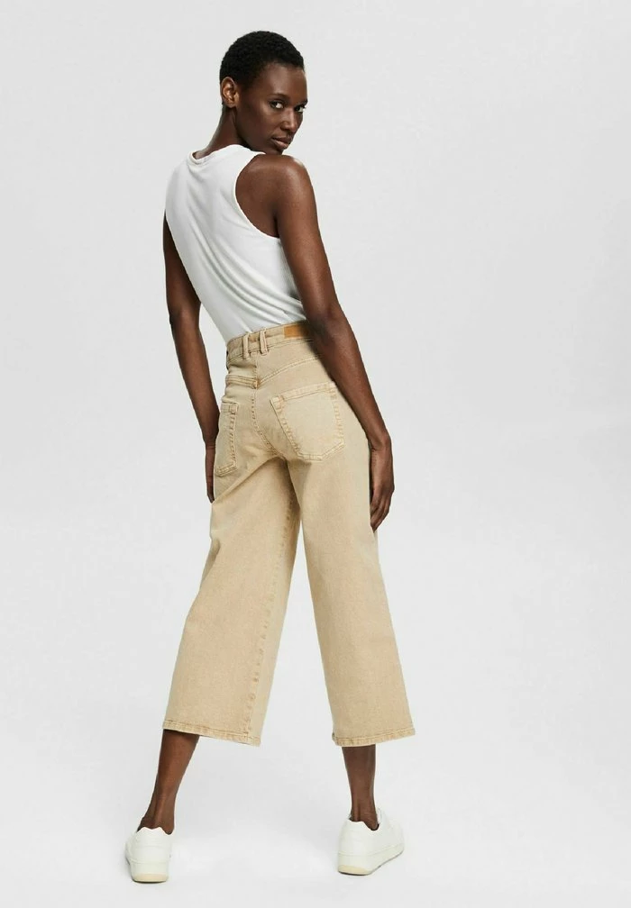 Esprit Flared Jeans - Sand - Image 3