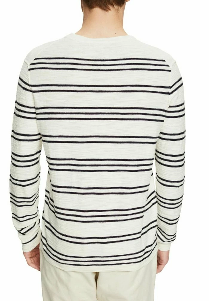 Esprit MIT STREIFENMUSTER - Jumper - Off White - Image 9