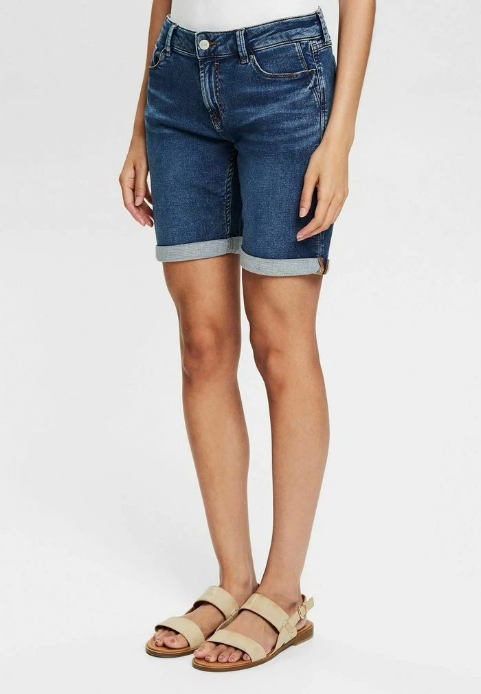 Esprit Denim Shorts - Blue Medium Washed