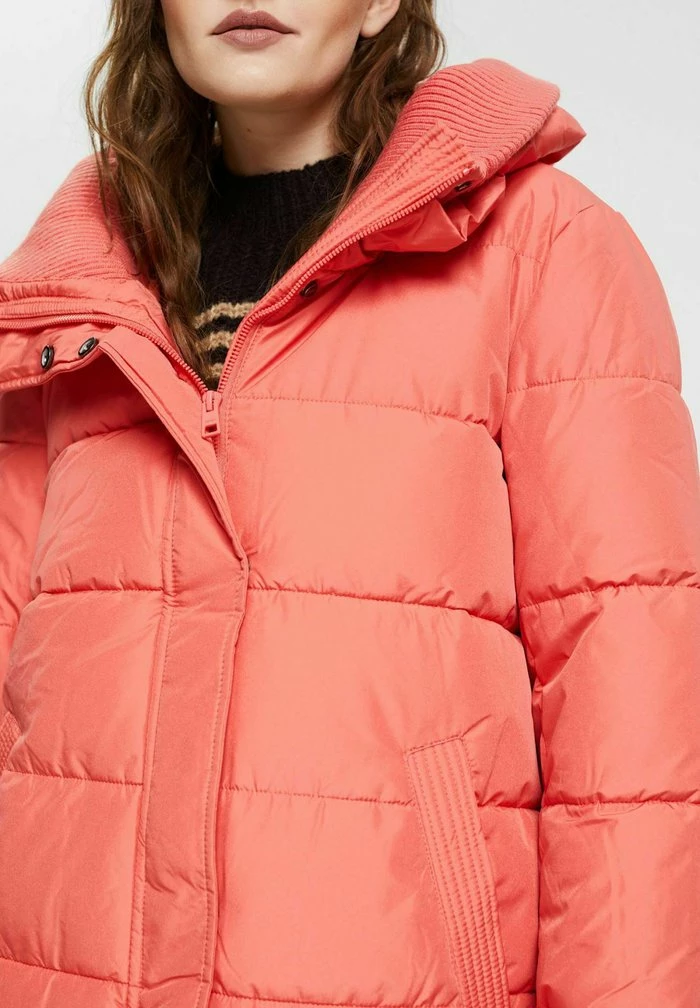 Esprit COAT - Winter Coat - Coral - Image 3