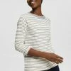 Esprit LONGSLEEVE - Long Sleeved Top - Off White
