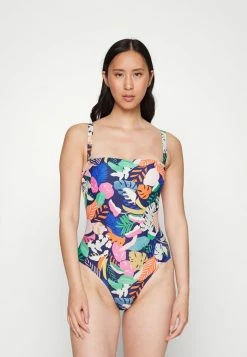 Esprit BORA BEACH PADDED SWIMSUIT - Swimsuit - Navy