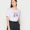 Esprit Print T-shirt - Lilac