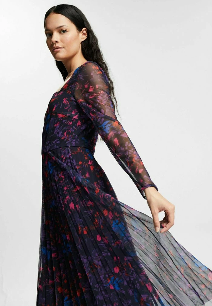 Esprit Day Dress - Navy - Image 5