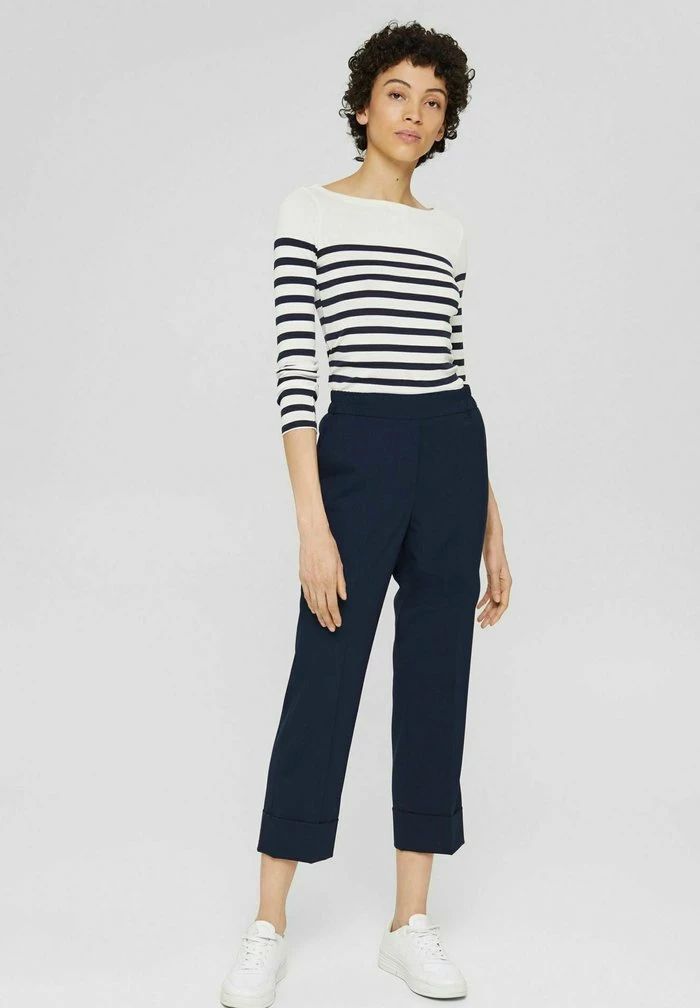 Esprit Trousers - Navy - Image 2