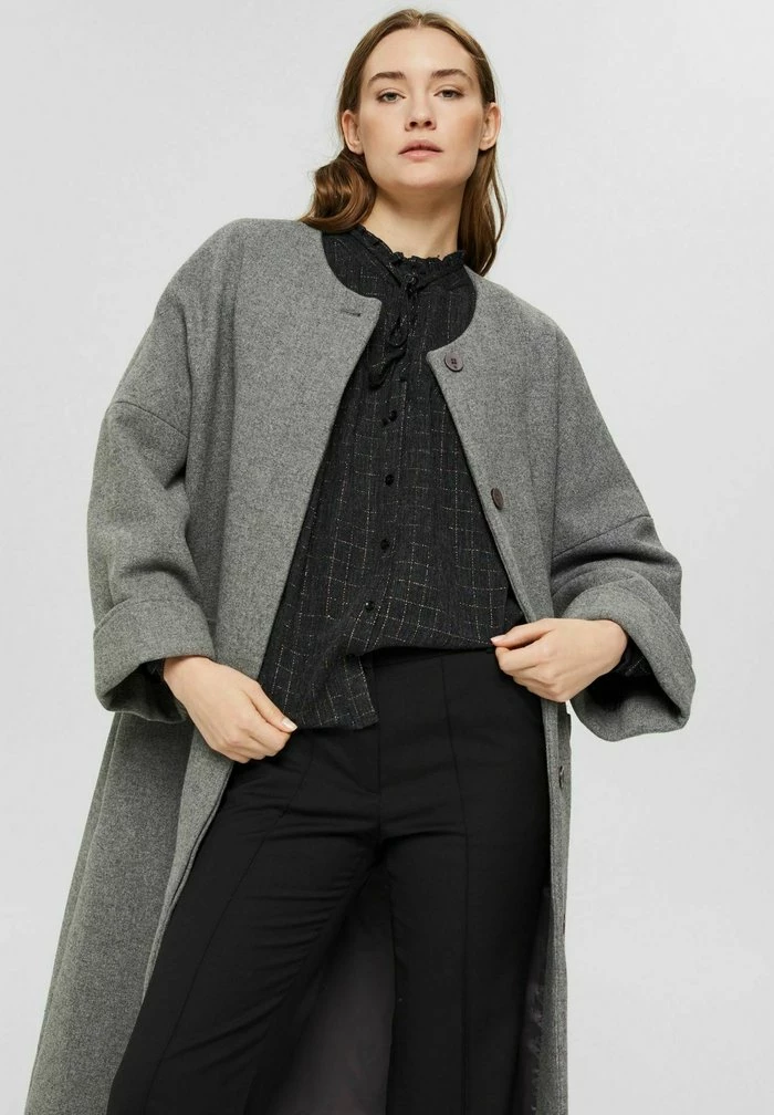 Esprit Button-down Blouse - Black - Image 7