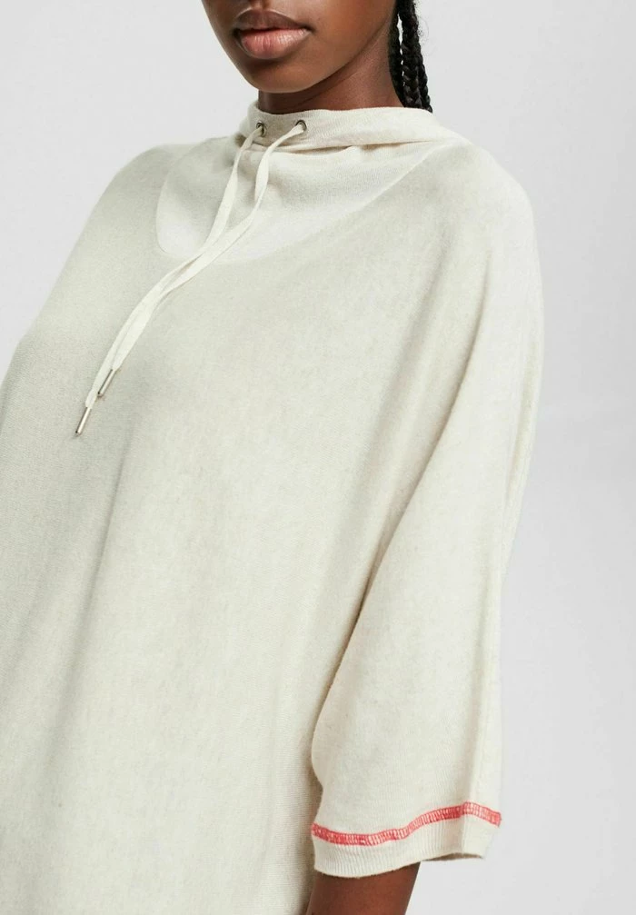 Esprit Mit - Hoodie - Mottled Beige - Image 5