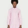 Esprit BLOUSE - Button-down Blouse - Pink Fuchsia