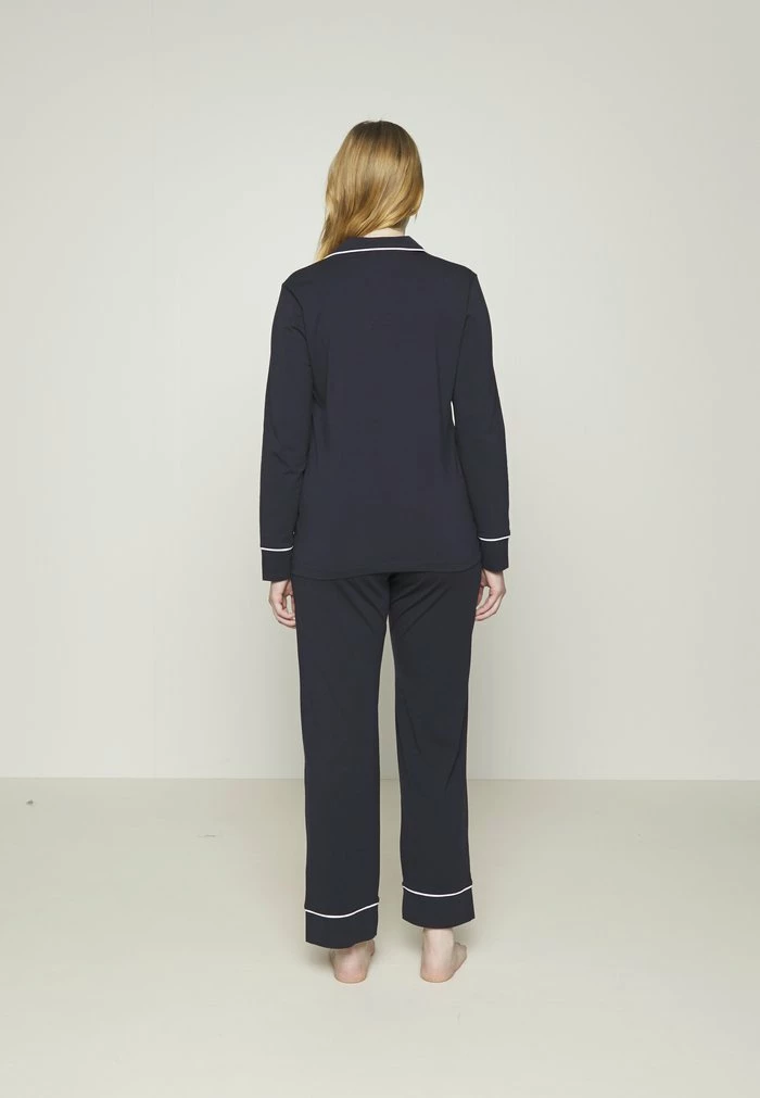 Esprit BEAUTIFUL BASICS LONG LEG LONG SLEEVE - Pyjama Set - Navy - Image 2
