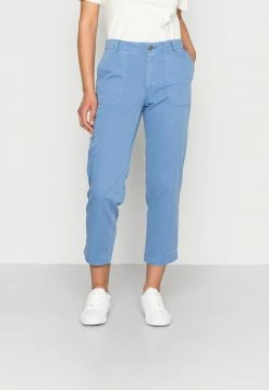 Esprit PANTS WOVEN - Trousers - Light Blue Lavender
