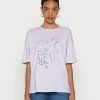 Esprit EOS VACA T PP - Print T-shirt - Lilac