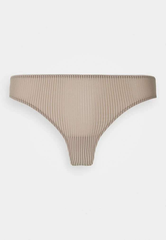 Esprit SOFT STRIPES PAR STRING - Thong - Light Taupe