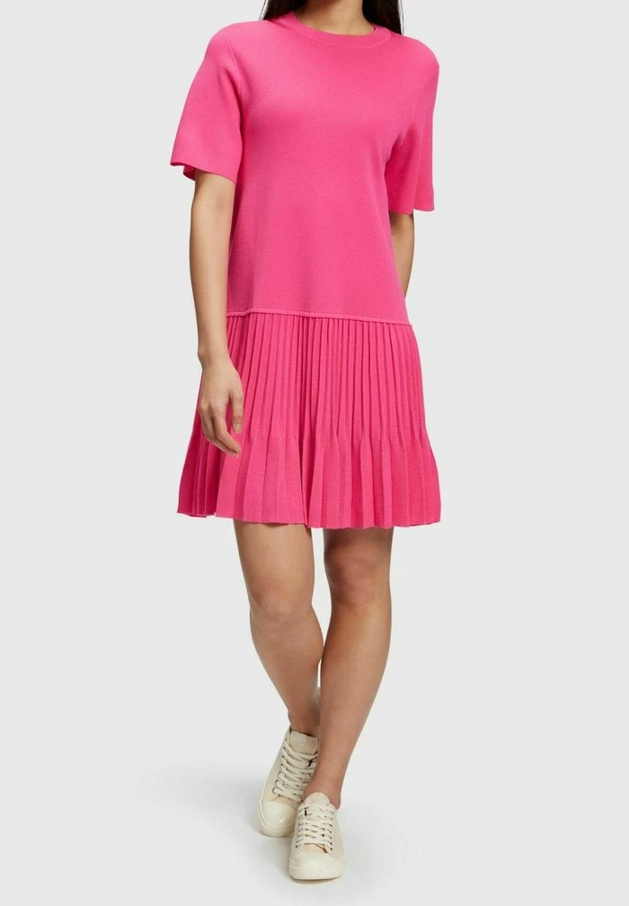 Esprit FLAT - Jumper Dress - Pink Fuchsia - Image 6