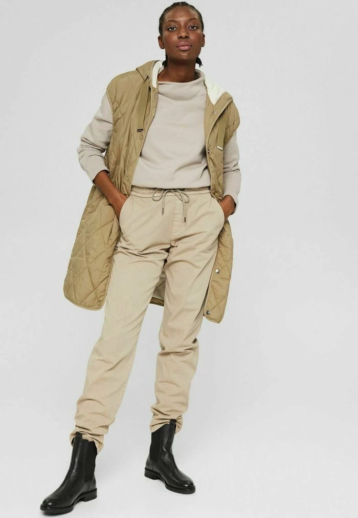 Esprit Trousers - Light Taupe - Image 2