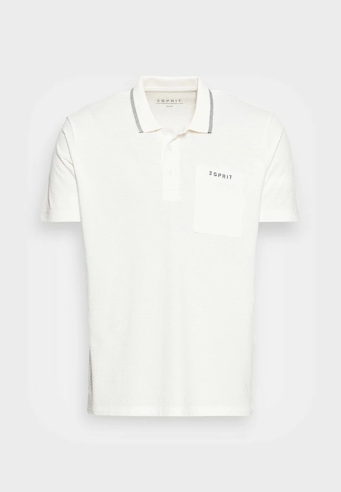 Esprit Polo Shirt - Off White - Image 4