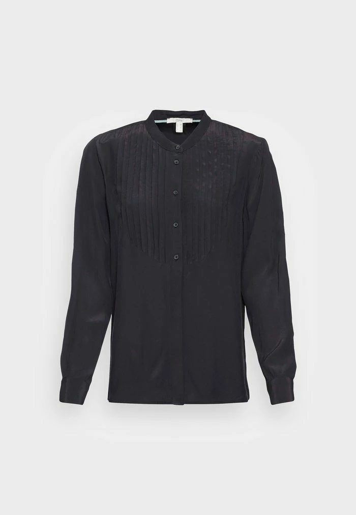 Esprit MAROC BLOUSE - Button-down Blouse - Black - Image 4
