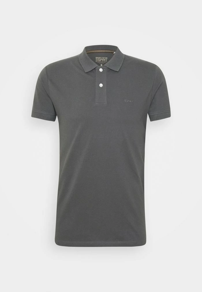 Esprit Polo Shirt - Dark Grey - Image 5