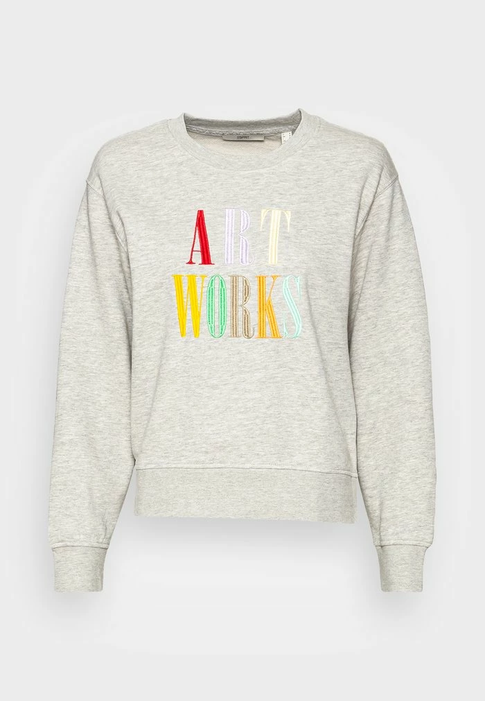 Esprit Sweatshirt - Light Grey - Image 4