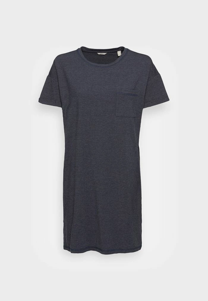 Esprit NIGHTSHIRT SHORT SLEEVE - Nightie - Navy - Image 4