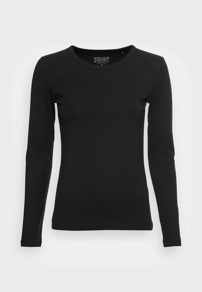 Esprit CORE CREW - Long Sleeved Top - Black - Image 4