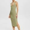 Esprit Shift Dress - Light Khaki
