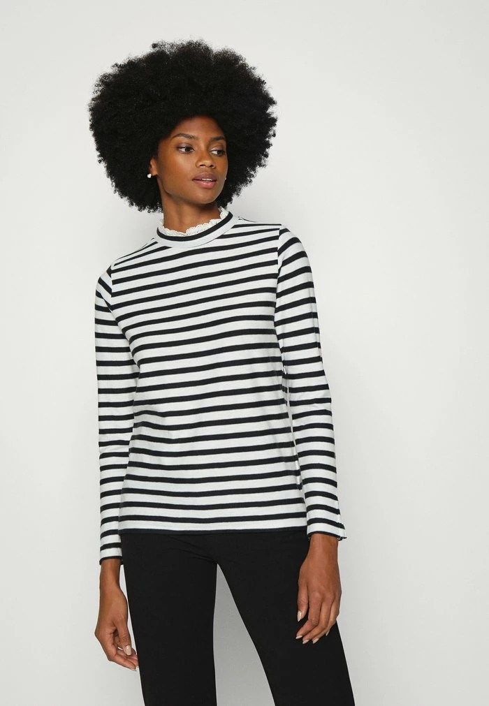 Esprit Long Sleeved Top - Black