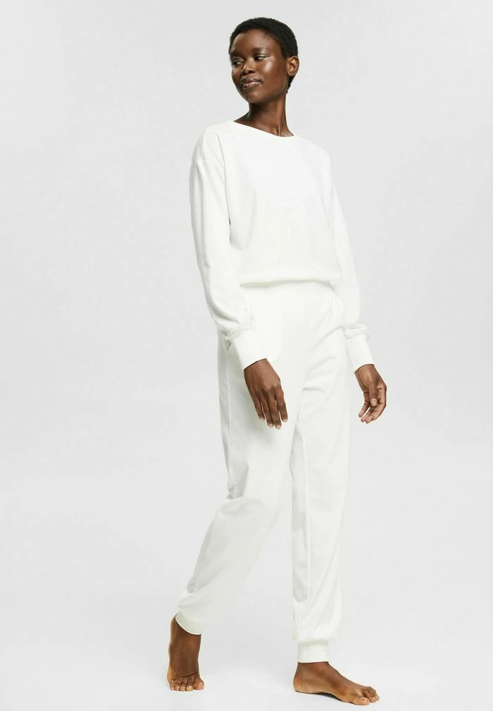 Esprit Tracksuit Bottoms - Off White - Image 2