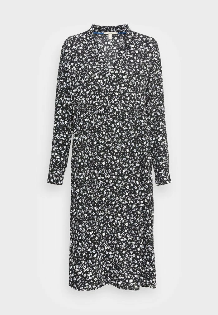 Esprit RELAXED MIDI DRESS - Day Dress - Black - Image 4
