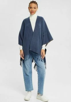 Esprit MIT FRANSEN - Cape - Petrol Blue
